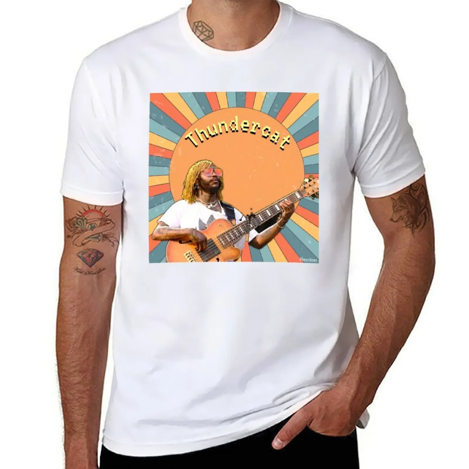 

Thundercat - Retro Thunder Musician T-Shirt anime t shirts oversize man t shirt summer t shirts for man graphic funny T-Shirt