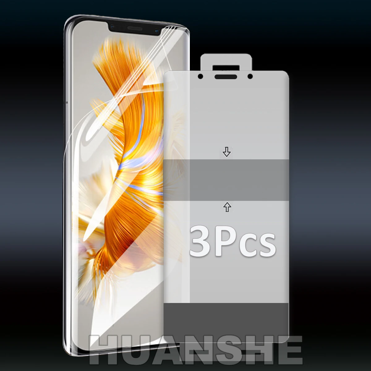 

3PCS HD Hydrogel Film Screen Protector for Huawei Mate 60/50/40/30 Pro, P60/P50/P40 Pro, Honor 90/80/70/60/50, Magic 5 Pro/Lite