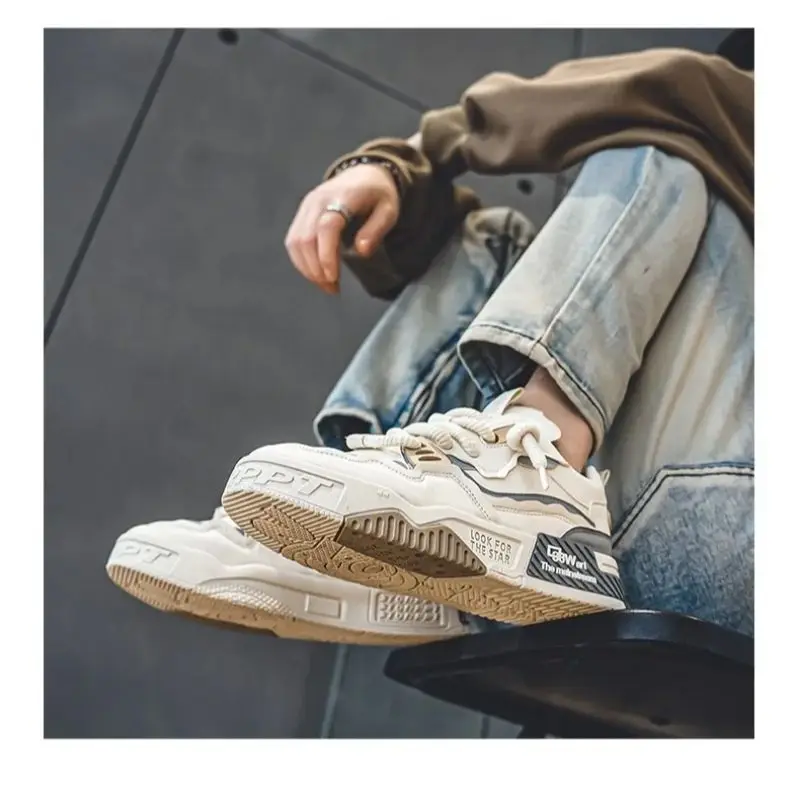 أزياء عالية أعلى ربيع الخريف أحذية بيضاء مجلس الشباب الصيف الترفيه الرياضة الجري كرة السلة المد أحذية رياضية