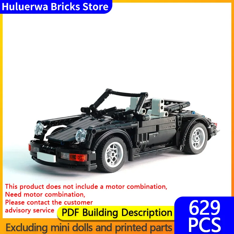 

Модель скоростного гоночного автомобиля MOC, строительные кирпичи, трансформируемый гиперкар, модульная технология, детские праздничные подарки, сборка игрушек, костюм