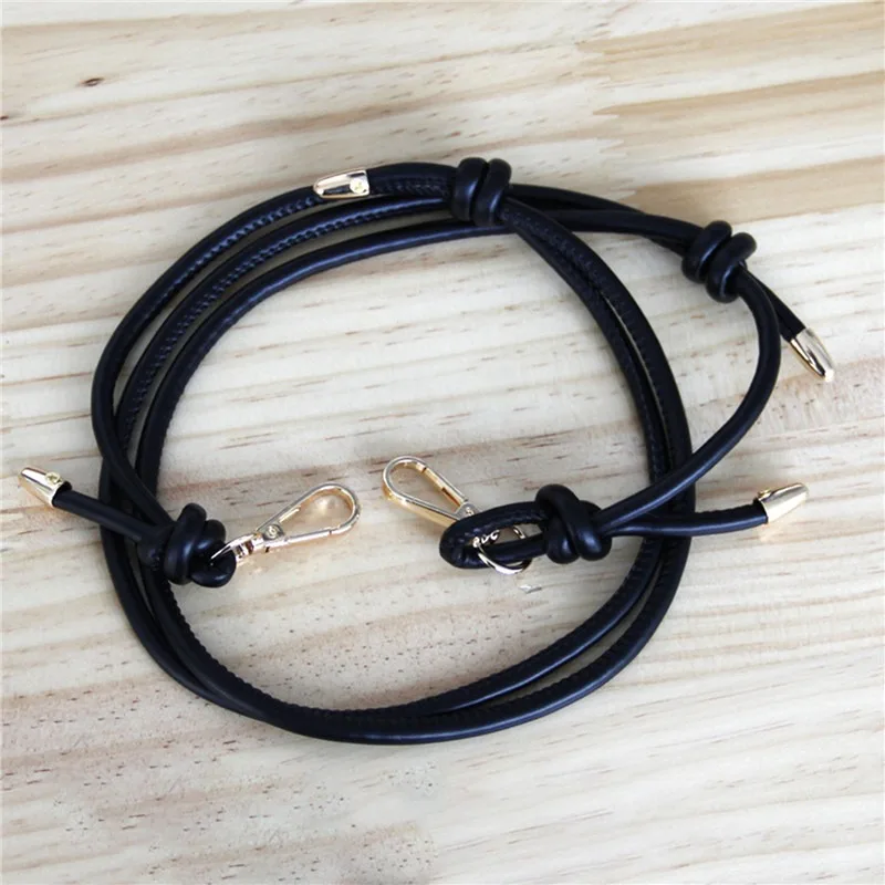 150cm Long PU Leather Bag Strap Crossbody Handbags Shoulder Bag Strap Belt Bag Handle Replacement Adjustable DIY Bag Accessories