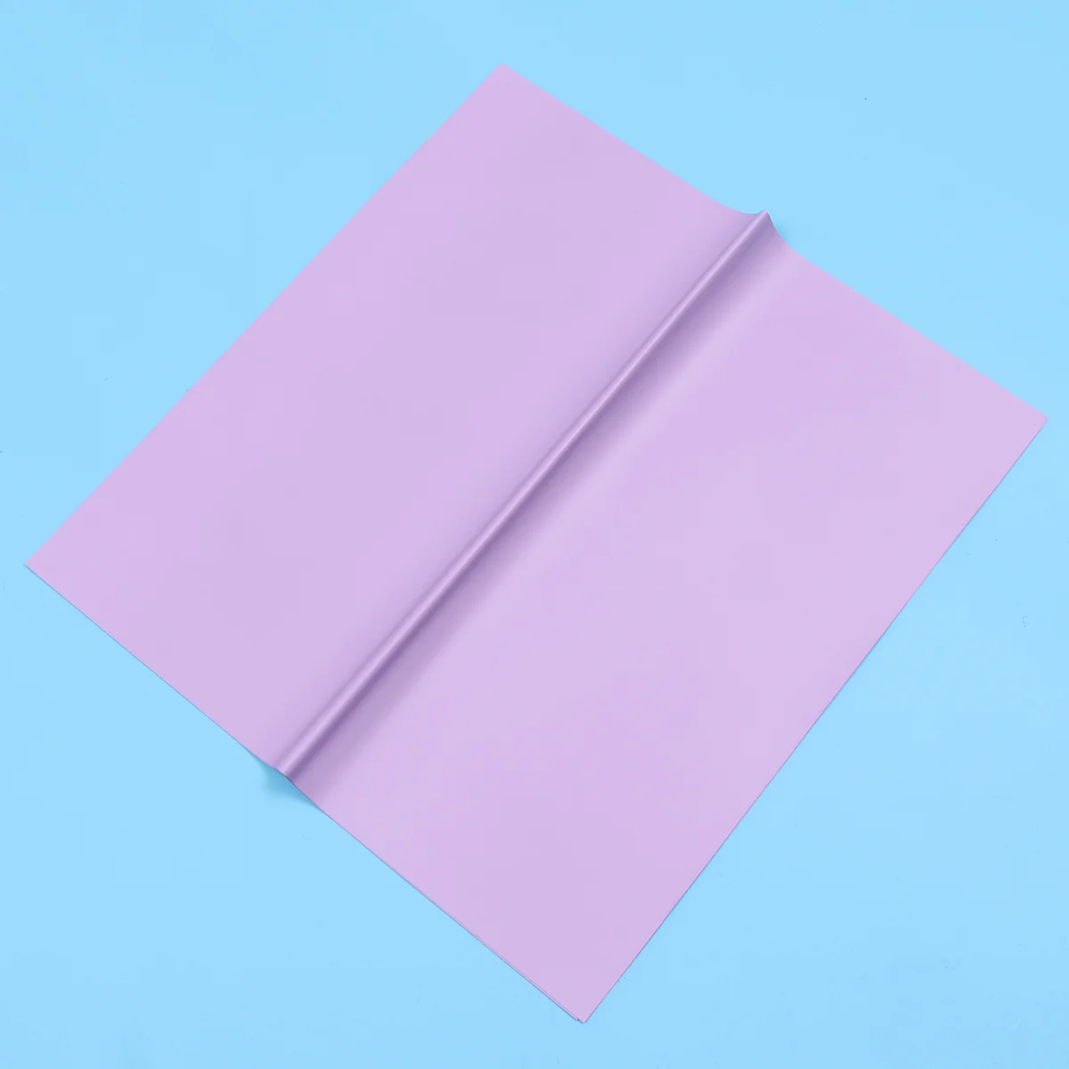 Papier d'emballage de fleurs, beau papier d'emballage, imperméable, bicolore, violet simple, cadeau, 20 pièces