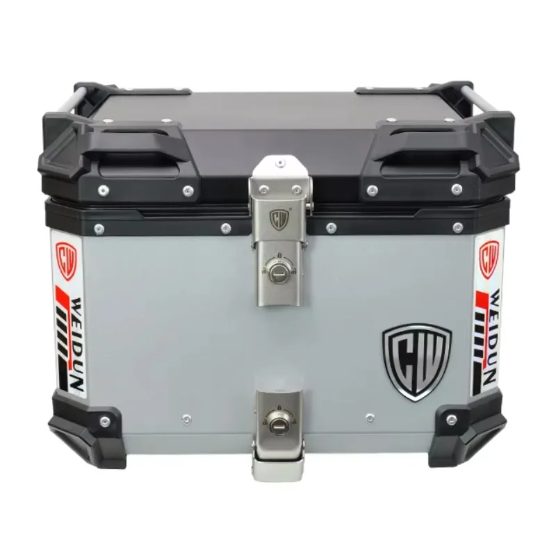 

STLF High-End A-Type 45L Aluminum Alloy Motorcycle Rear Box Waterproof Large Capacity Storage