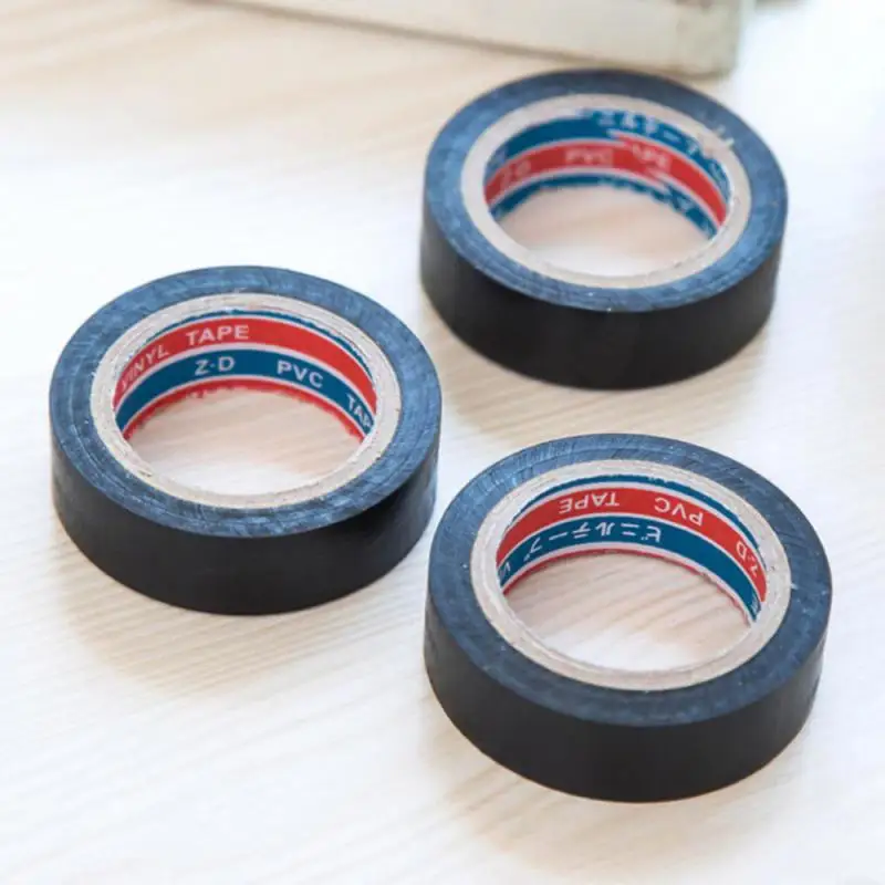 Durable PVC Black Flame Retardant Adhesive Vinyl Electrical Insulation Tape Insulation Tape For Insulating Wire Repairing