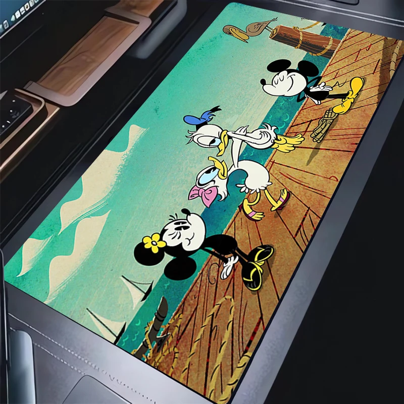 لوحة ماوس للألعاب لوحة ماوس للكمبيوتر المحمول Kawaii Anime المطاط ماوس حصيرة M-ميكي ماوس ألعاب مكتب حصيرة منصات لوحة المفاتيح الميكانيكية ماوس #4