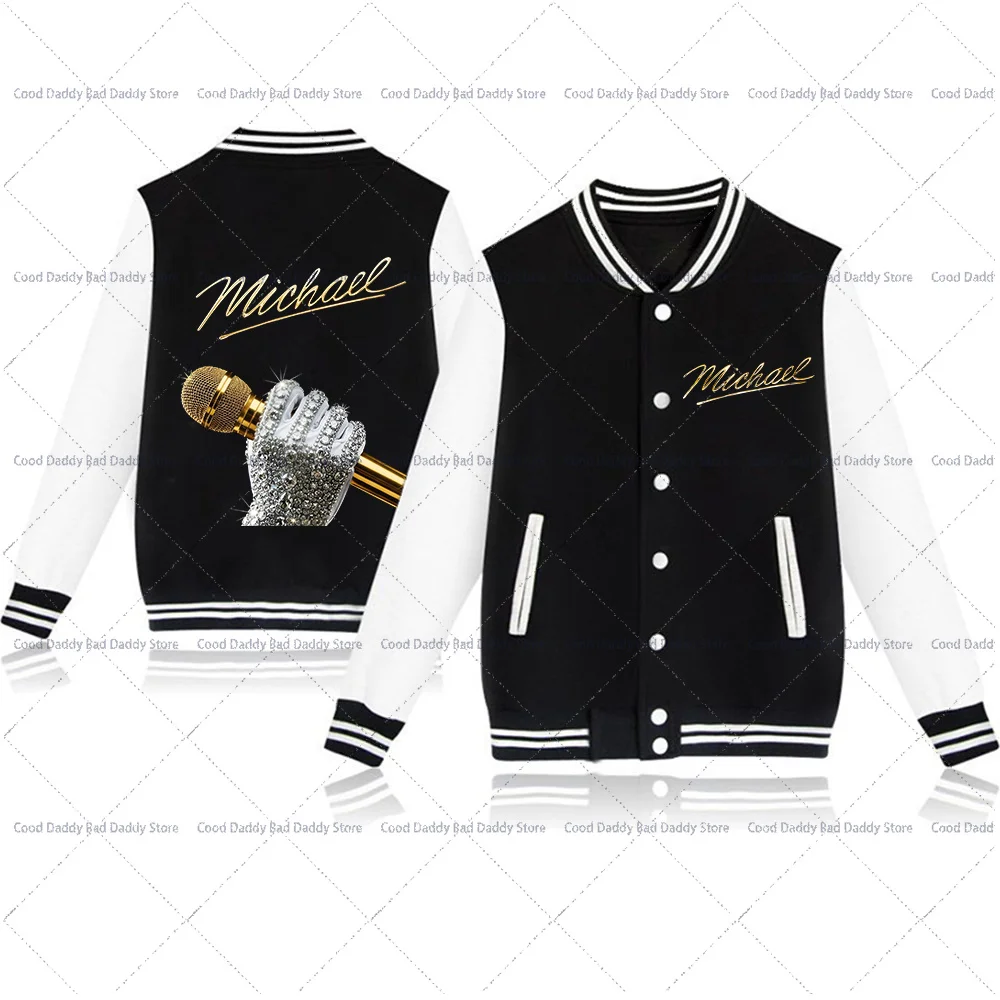 Children Adult Casual Jacket Autumn Clothing King of Pop MJ Cardigan Sweatshirt Michael Jackson Fashion Printed Coat Gift 2026