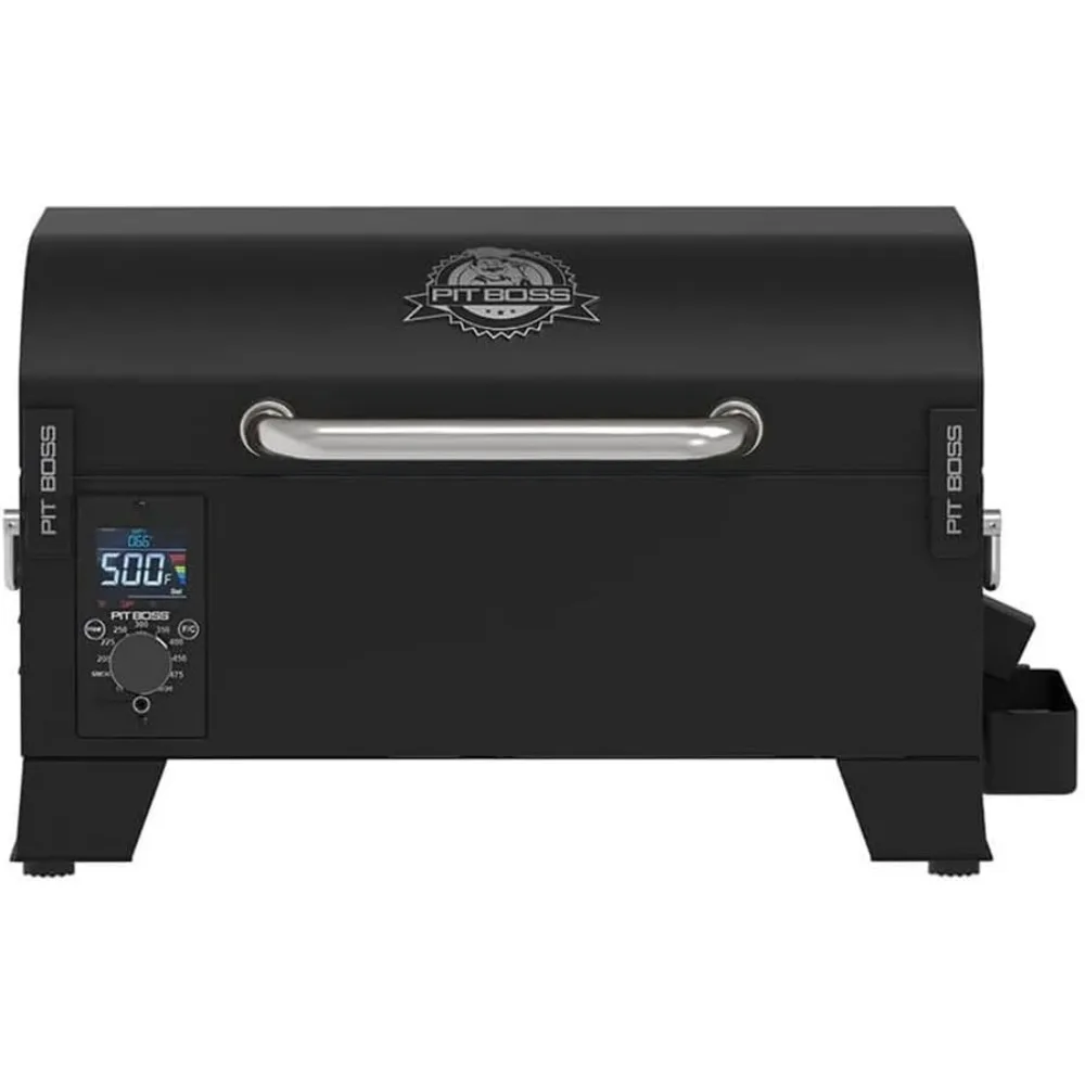 Parrilla de pellets de madera para mesa Pit Boss PB150PPG, negra - 11091