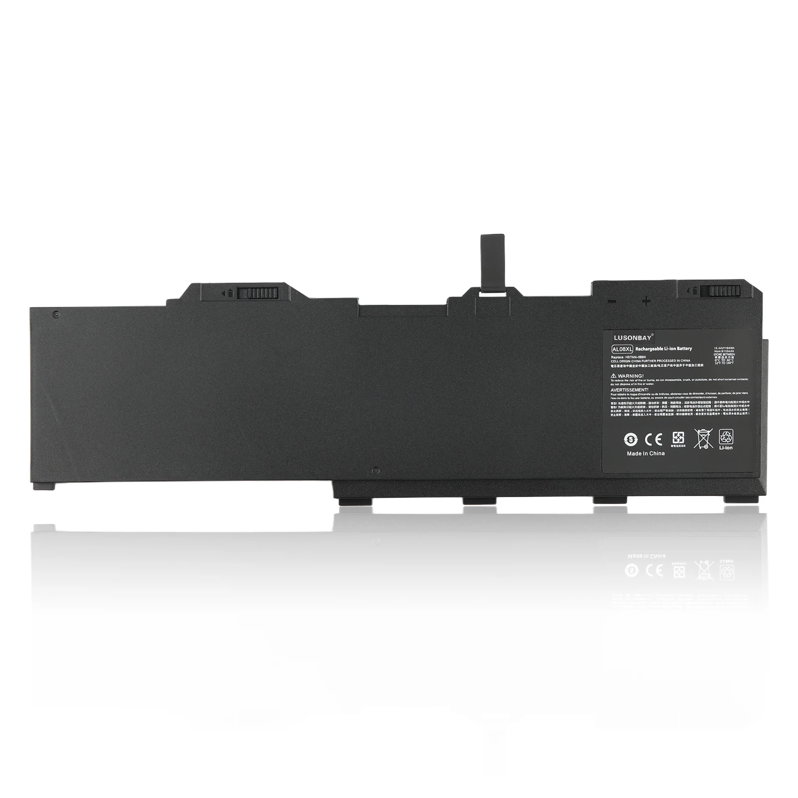 LUSONBAY AL08XL 6110mAh/94Wh Laptop Battery For HP ZBook Fury 15 G7 17 G7 Series Notebook 15.44V
