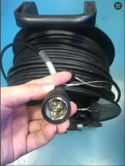 

SMPTE 3K93C Hybrid Electrical-optical Armored Fiber Optic Cable For HDTV Camera Without Reel