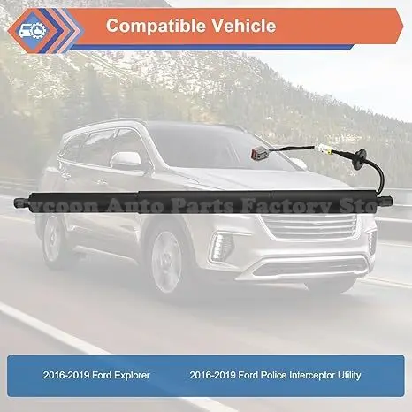 New Models Left Right Electric Tailgate Lift Support GB5Z14B351A GB5Z78406A10A for Ford Explorer 2016-2019