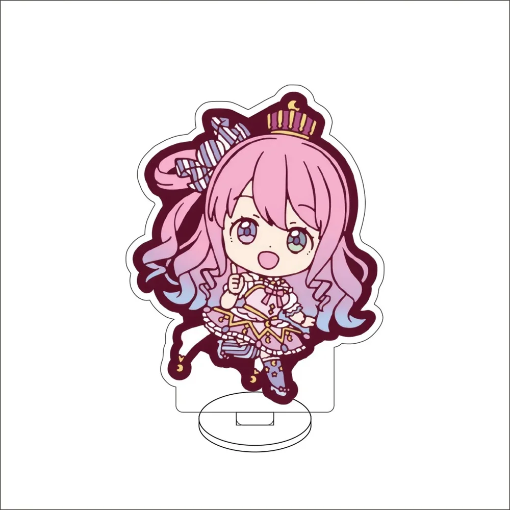 أنيمي Hololive YouTuber الاكريليك حامل الحلي Akai Haato Hoshimati Suisei Robocosan Tokino Sora الشكل حامل هدايا عيد الميلاد #5