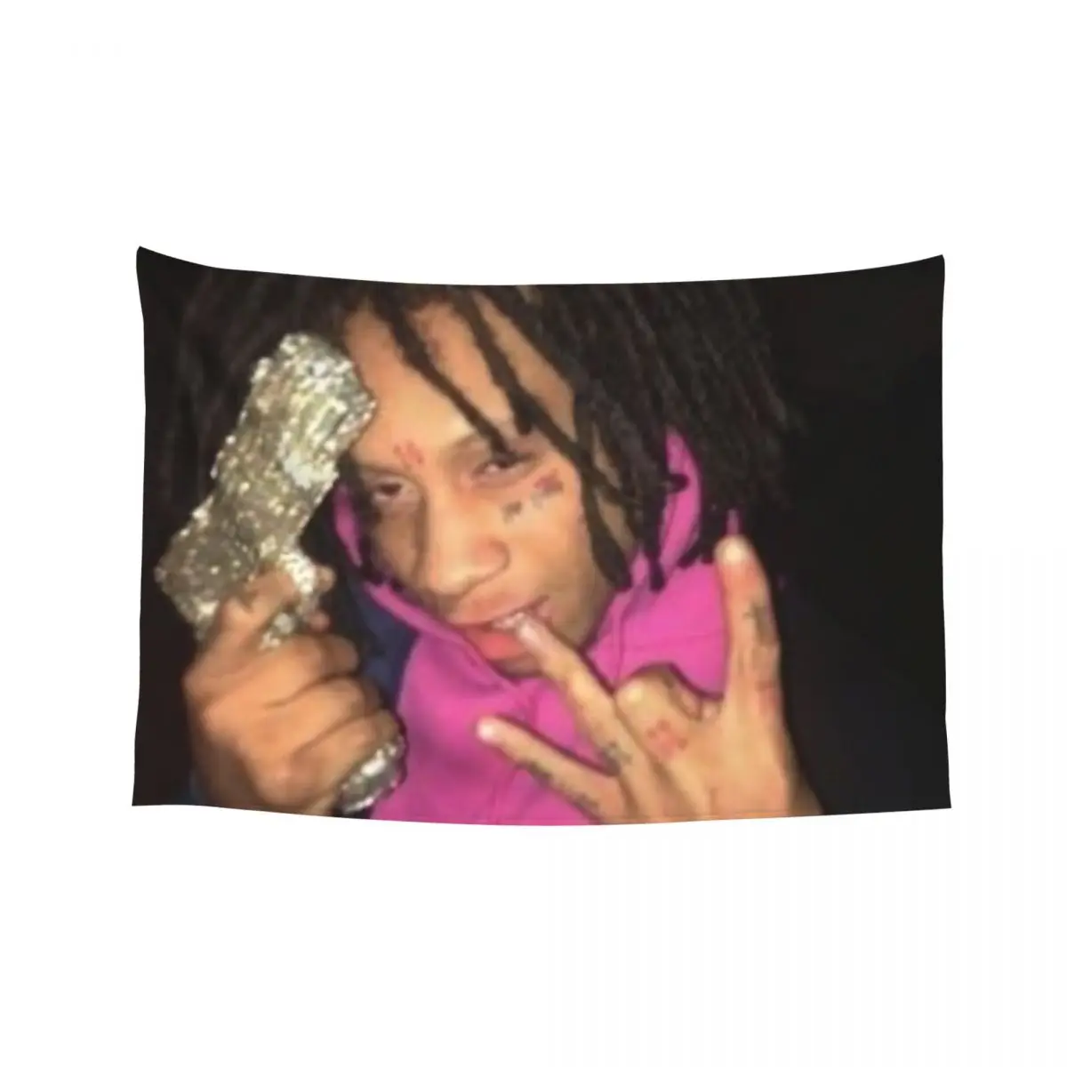 

Trippie red aesthetic Tapestry House Decor Room Decorations Aesthetic Things To Decorate The Room Tapestry