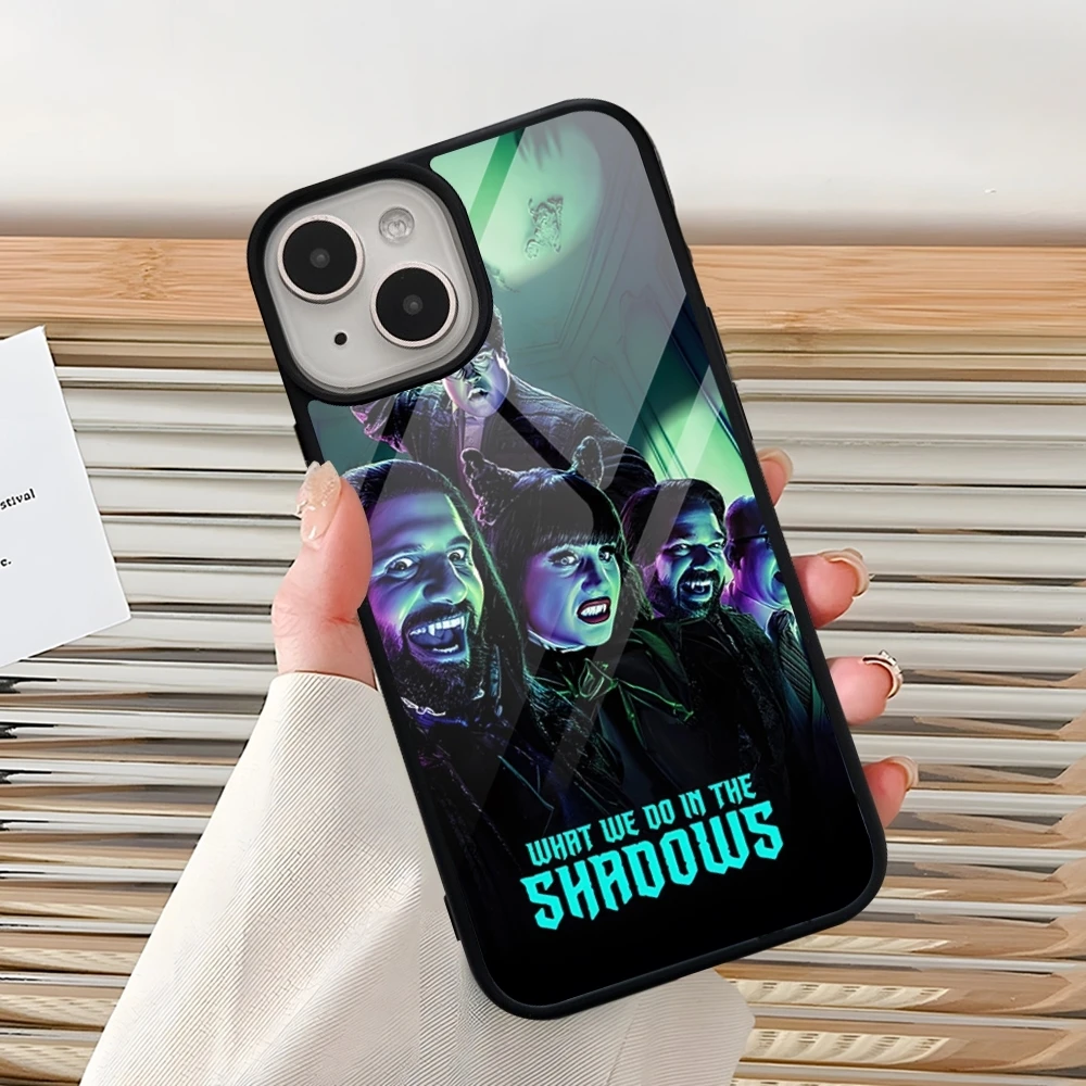 What We Do In The Shadows Movie Phone Case For Iphone 15 Pro Max 14 12 11 13 Mini 6 8 7 Plus X Xs XR PC+TPU Design Back Cover