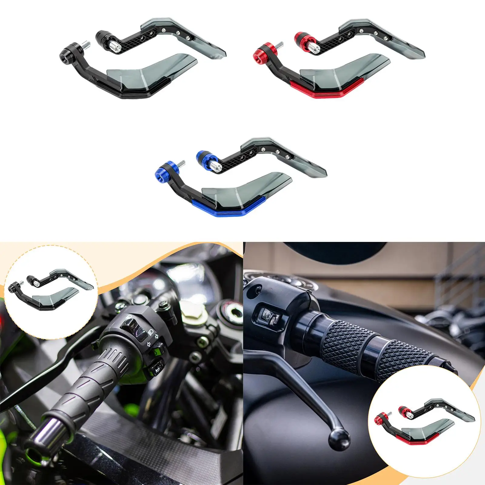 

2x Handguards Effective Professional Attachment Replace Parts Wind Protector