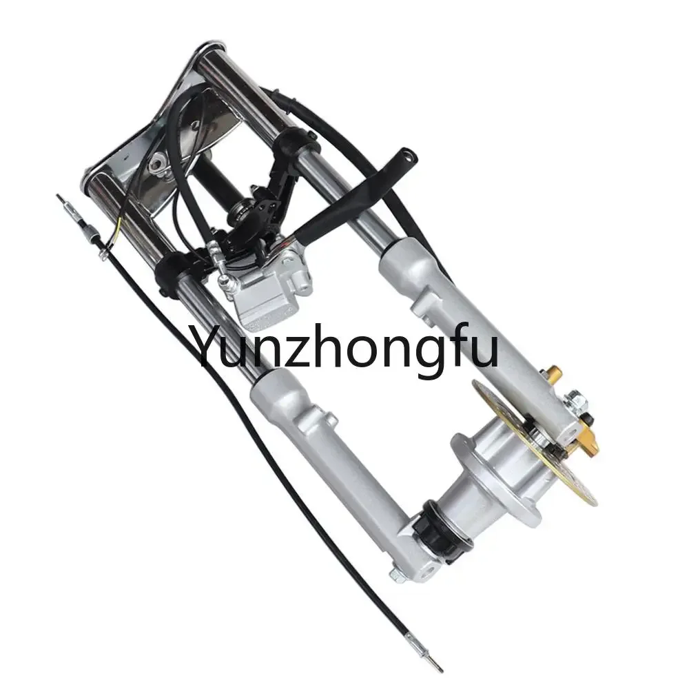 Motorcycle Front Fork with Brake Caliper Disc Assembly  Bike Z50 Accessories Spare Parts