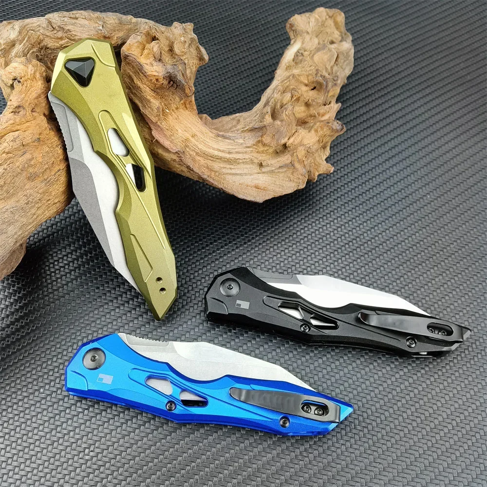 Best-Selling 7650Launch 13  CPM154 Blade  Aluminum Handle  Camping, Hiking, Cutting, Rescue  Outdoor EDC Survival Tool Gift image 3