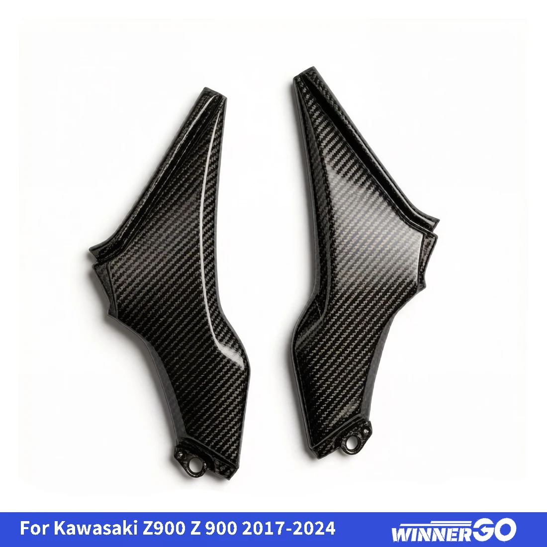 

For Kawasaki Z900 Z 900 2017-2023 24 Motorcycle Seat Side Frame Cover Fairing Bench Cover Cowling Panel Carbon Fiber Accessories