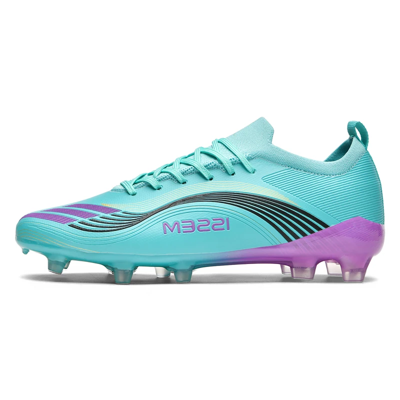 

8532 High Quality Mens Football Boots Youth FG/TF Training Studded Fast Soccer Cleats Non Slip Football Shoes for Man 35-45