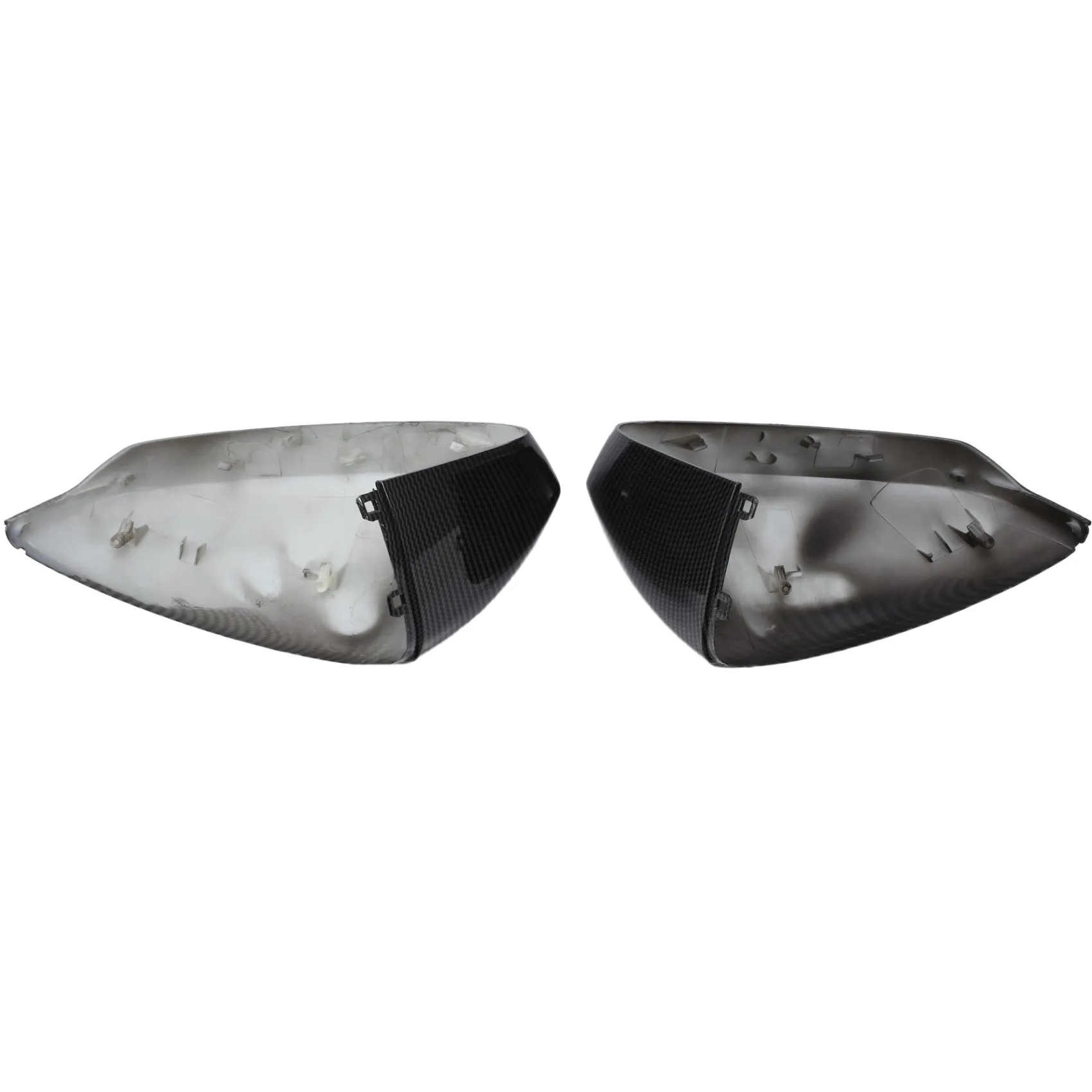 2PCS Car Accessories Car Door Side Rearview Mirror Cover Trim Replacement Rear View Mirror Cap Decorate Shell For A3 2022 2022+
