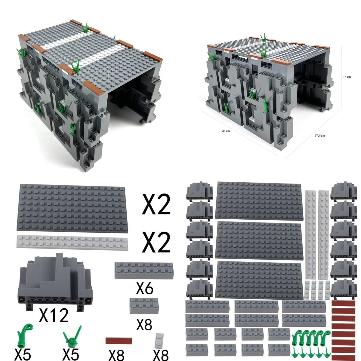 Trilha de trem caverna moc bloco de construção túnel cidade trem transporte tijolos ferroviários acessórios montagem diy brinquedos presente para crianças