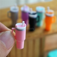 1/12 Scale Miniature Dollhouse Sumilation Vacuum Cup for OB11 BJD Doll Accessories Toy