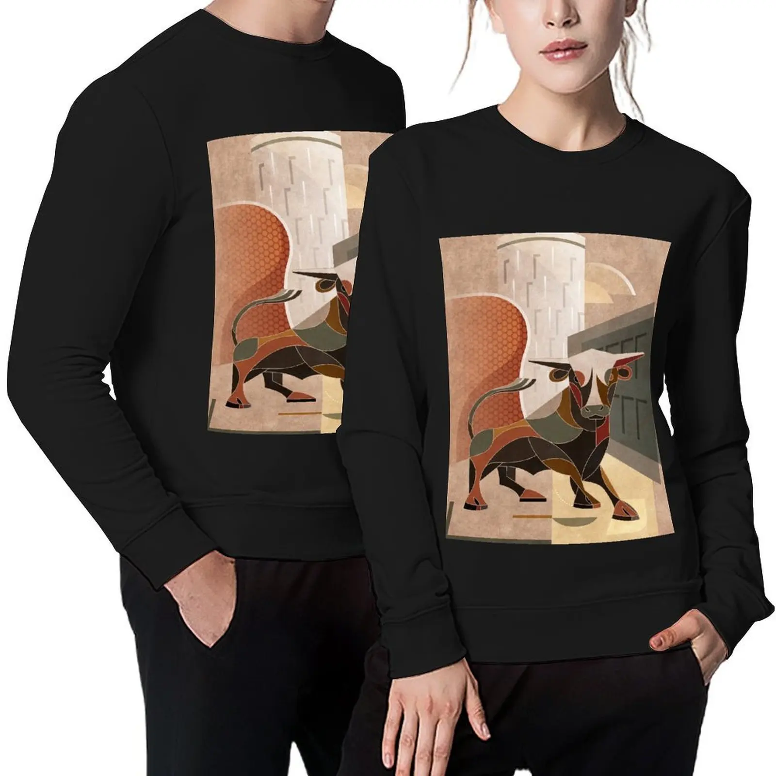 

The Bull Pullover tracksuit mens clothing anime clothing men's sweat-shirt sweatshirts for men