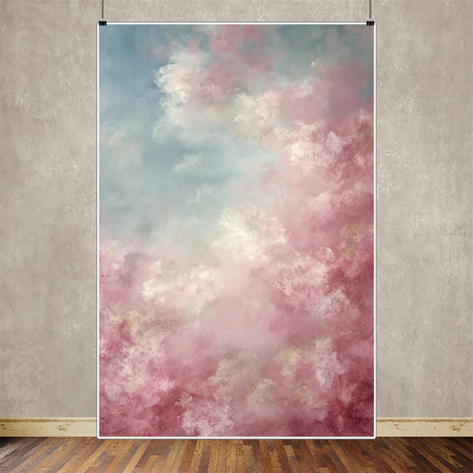 MOON.QG حالمة الغيوم التعادل صبغ خلفية مجردة الملمس التصوير الخلفيات اكسسوارات الزفاف فوتوزون اطلاق النار الدعائم