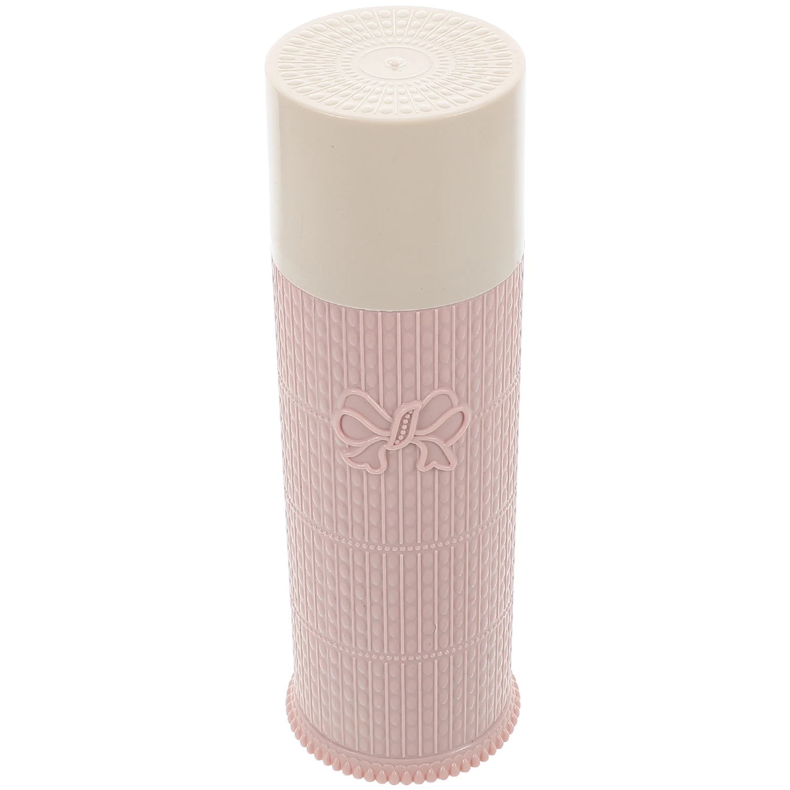 

Travel Dental Kit Pink Plastic Toothbrush Holder with Lid for RV Portable Bathroom Containers Storage Box Toothpaste Case Daily