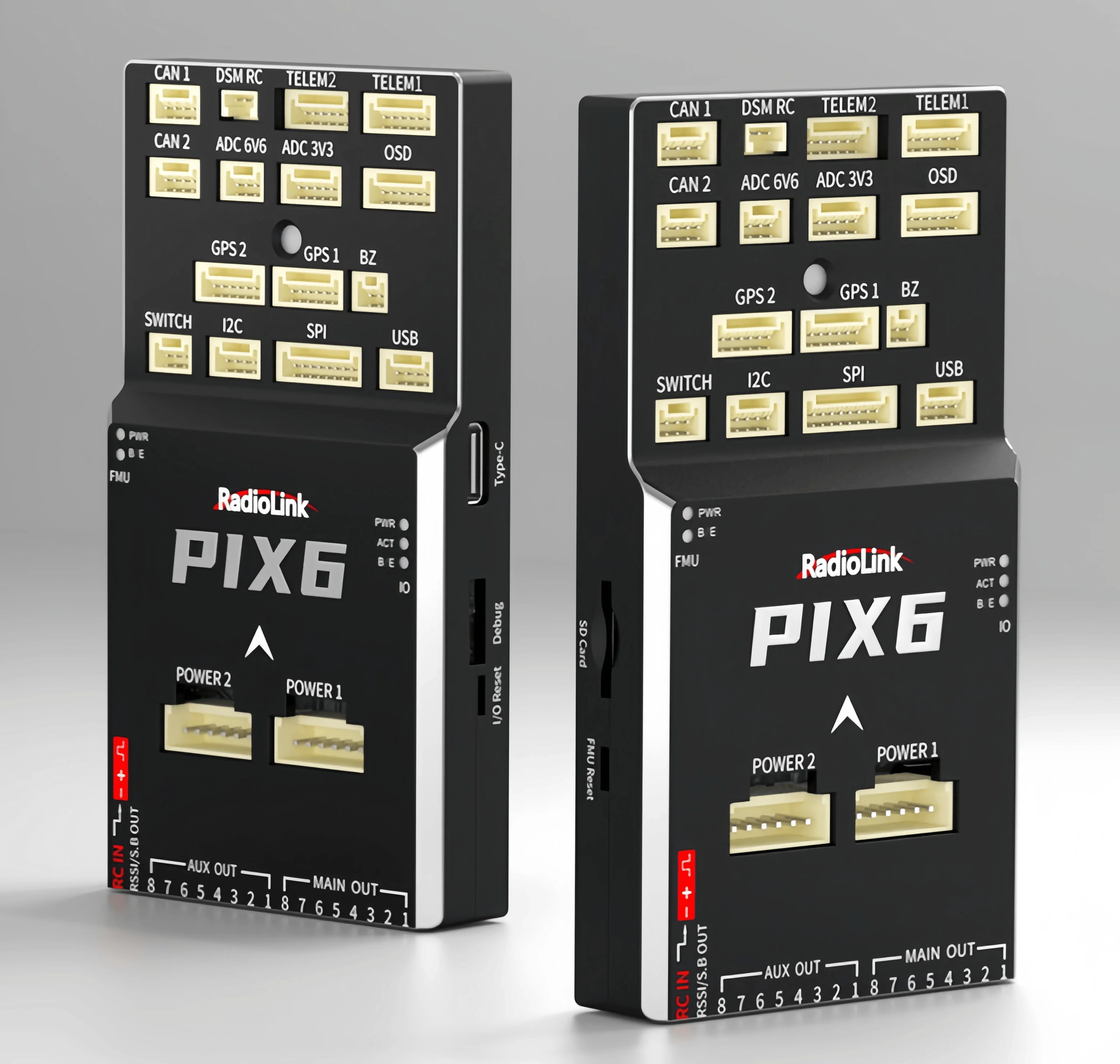 

Контроллер полета PIX6, мультироторный автопилот Pixhawk с вертикальным взлетом и посадкой с открытым исходным крылом (APM)