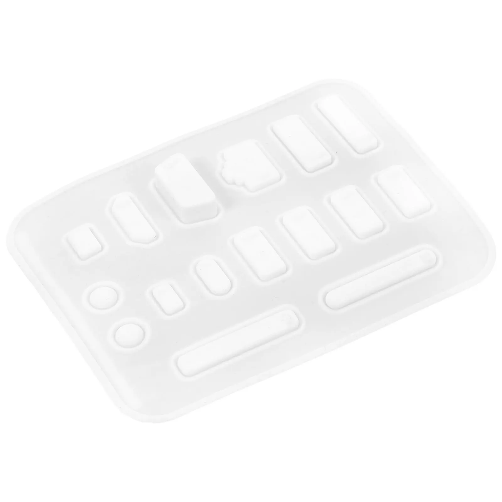 1Set Laptop Dust Plug Silicone Port Cover Stopper Caps USB Audio Pc Port Protector Prevent Debris Extend Device Lifespan