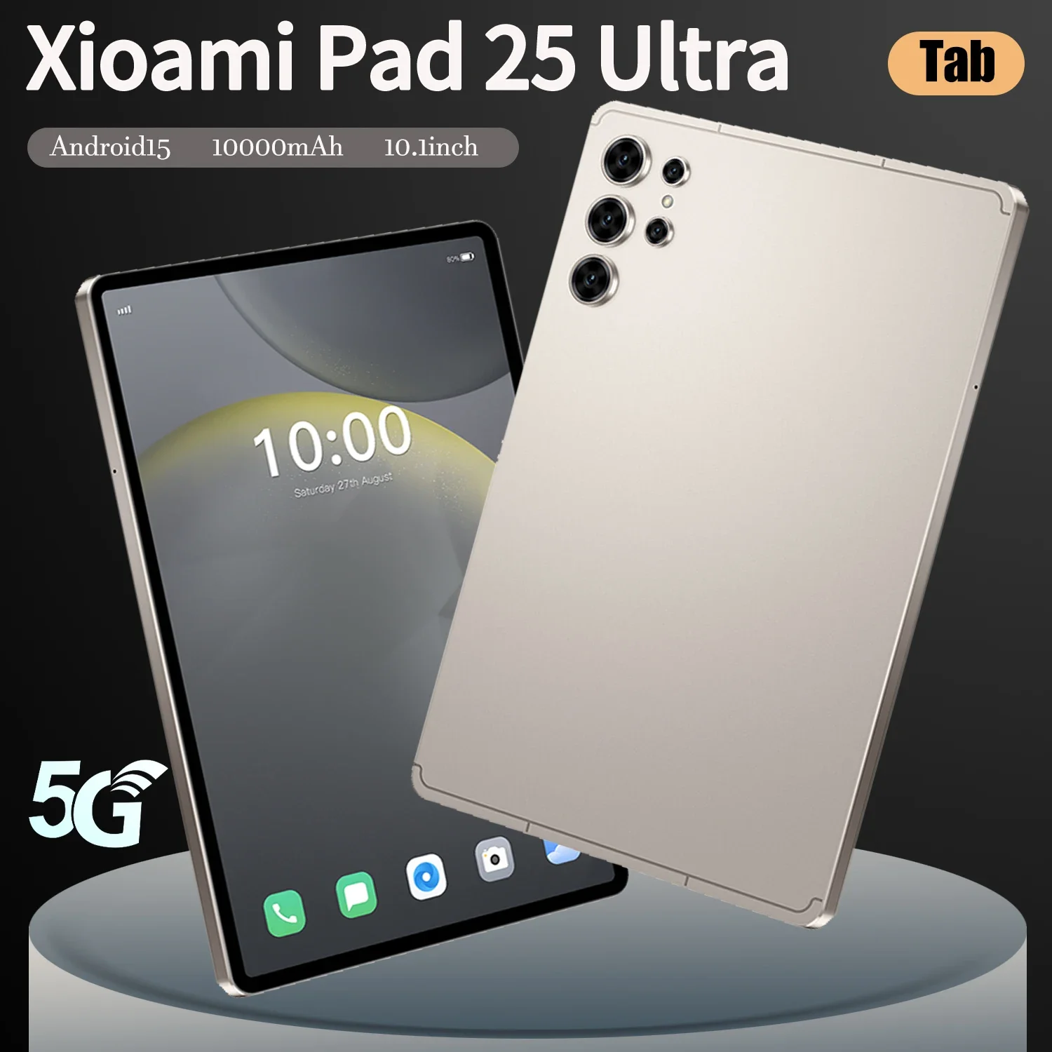 

2025 New Hot Xioami Pad 25 Pro Tablet 10.1inch Android15 Global 16GB+1TB 10000mah HD Screen Tab tablets PC 5G Dual SIM WIFI Tab