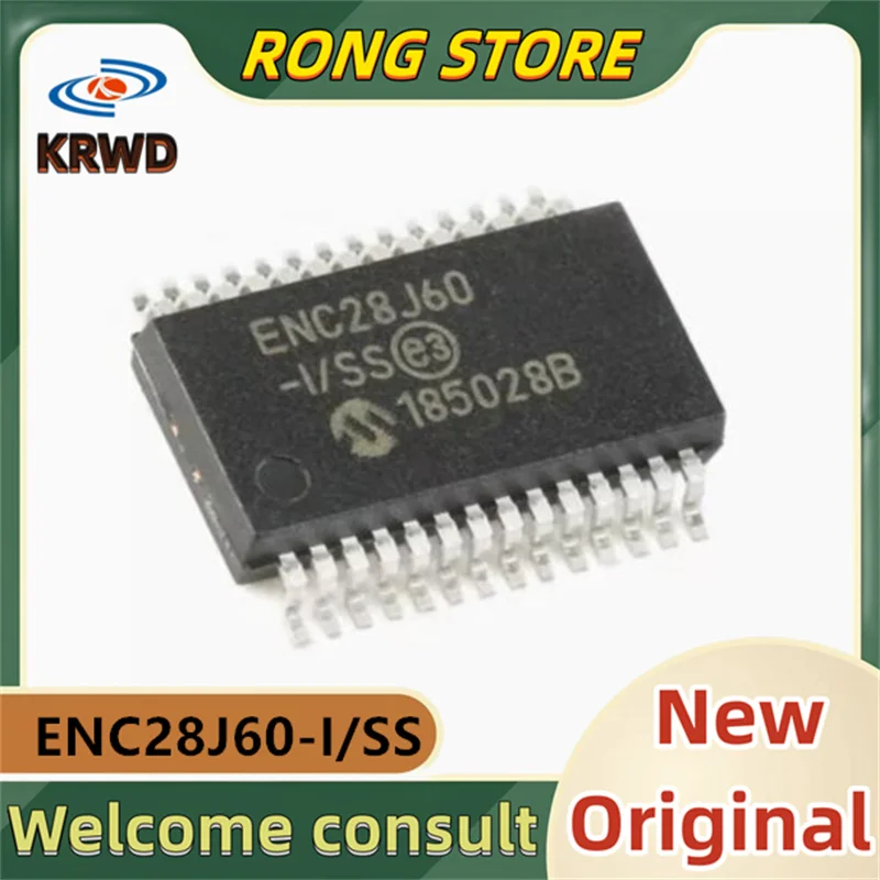 5pcs  ENC28J60-I/SS New and Original  ENC28J60  SSOP28