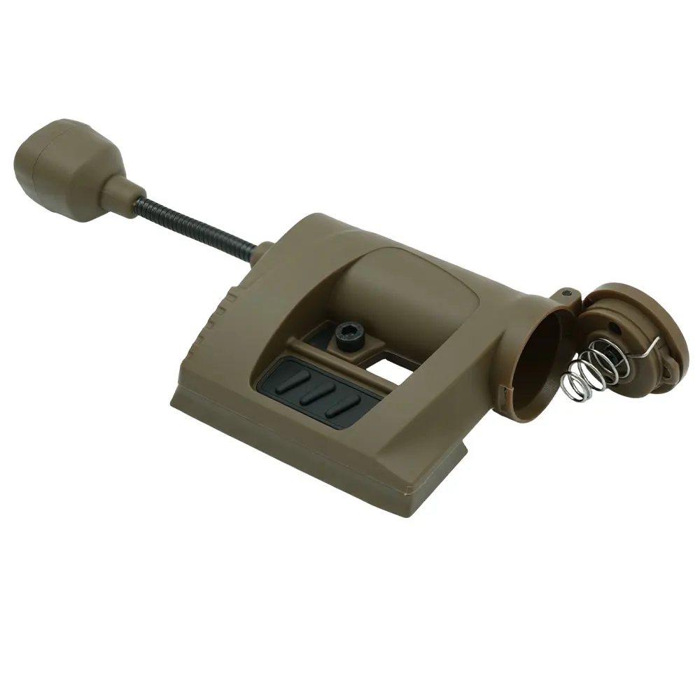Taktische Helmleuchte, 3 Modi, LED-Taschenlampe, Helmlampe für Outdoor-Nachtbeleuchtung, Laser, Jagd, Militär, Radfahren, Angeln – Detail 34