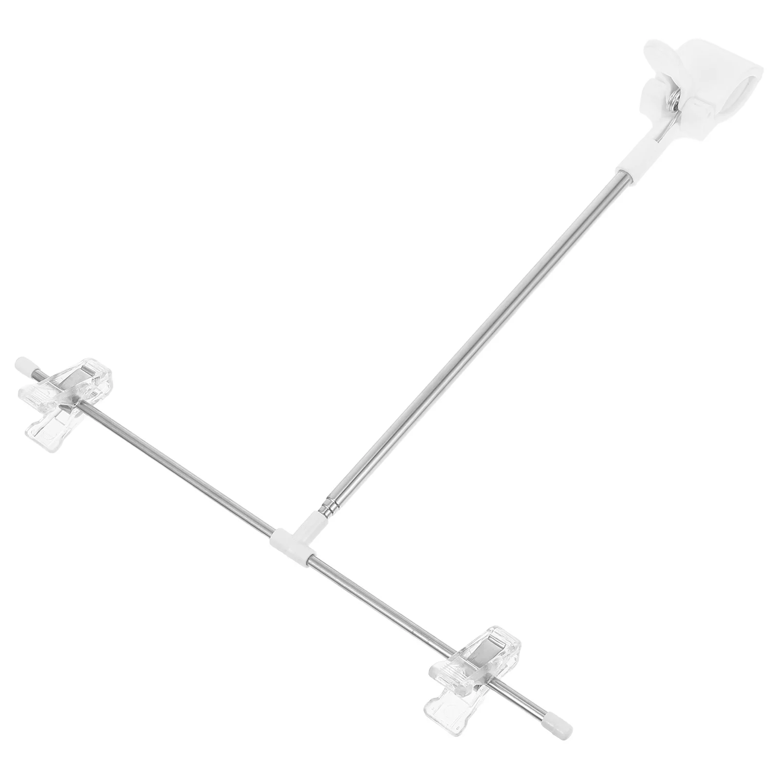 Poster Holder Stand Adjustable Height Telescopic Display Rack For Supermarkets Exhibitions Office Advertising Signage