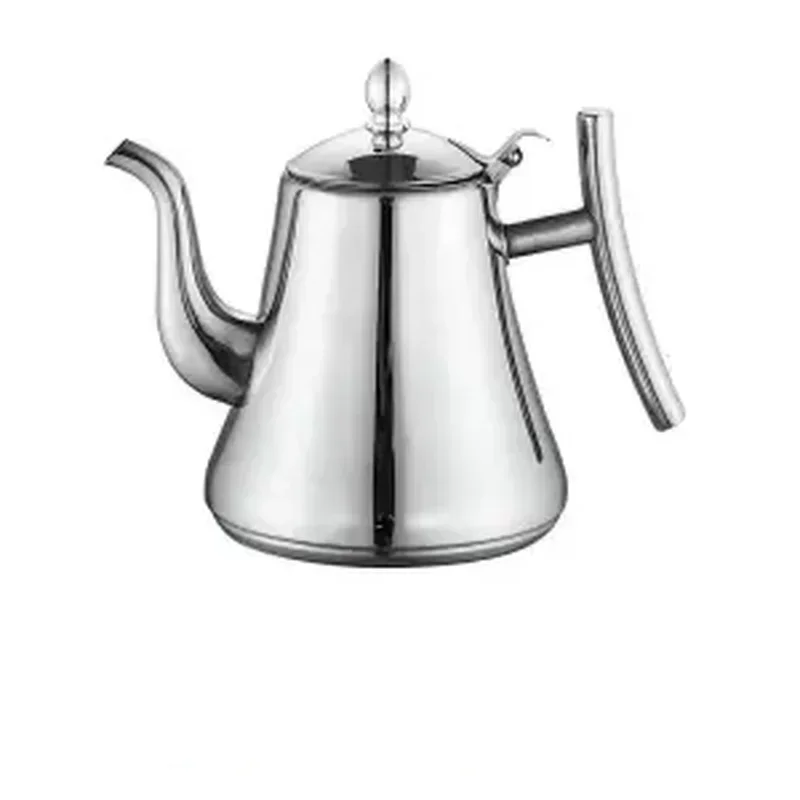 1L/1.5L Gold Teapot with Infuser Stainless Steel Water Kettle Tea pot Polish Fashion Durable Coffee Cold Water Pot Home Tea Tool