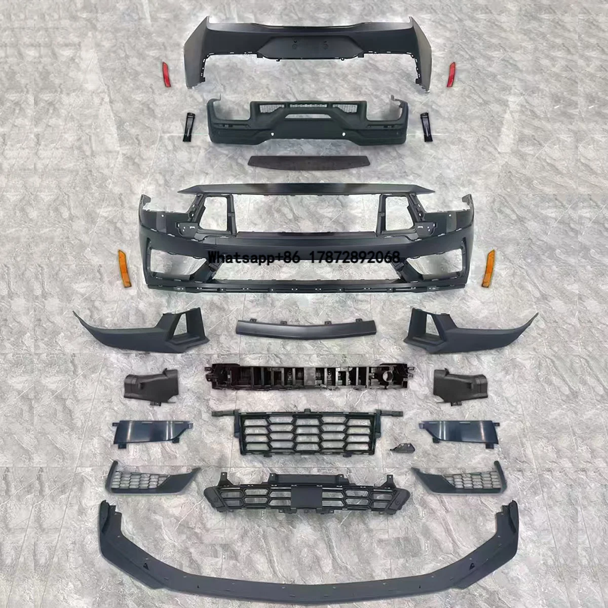 Model Kit Mustang - Novo Kit de Carroceria para Para-choque
