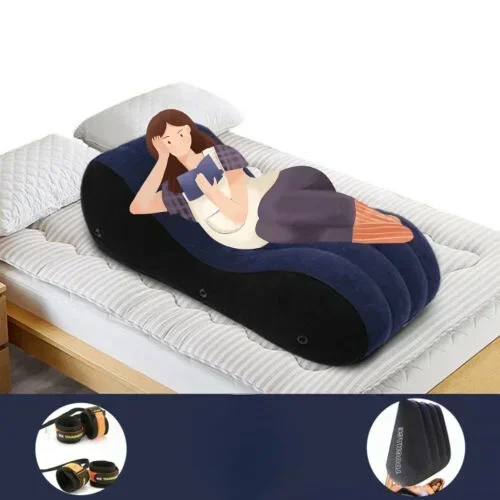 Air Inflatable Sex Pillow Soft Cushion Position Sofa Cuffs Chair Sexual Position Ramp Erotic Chaise Pillow Bdsm Toy for Couples