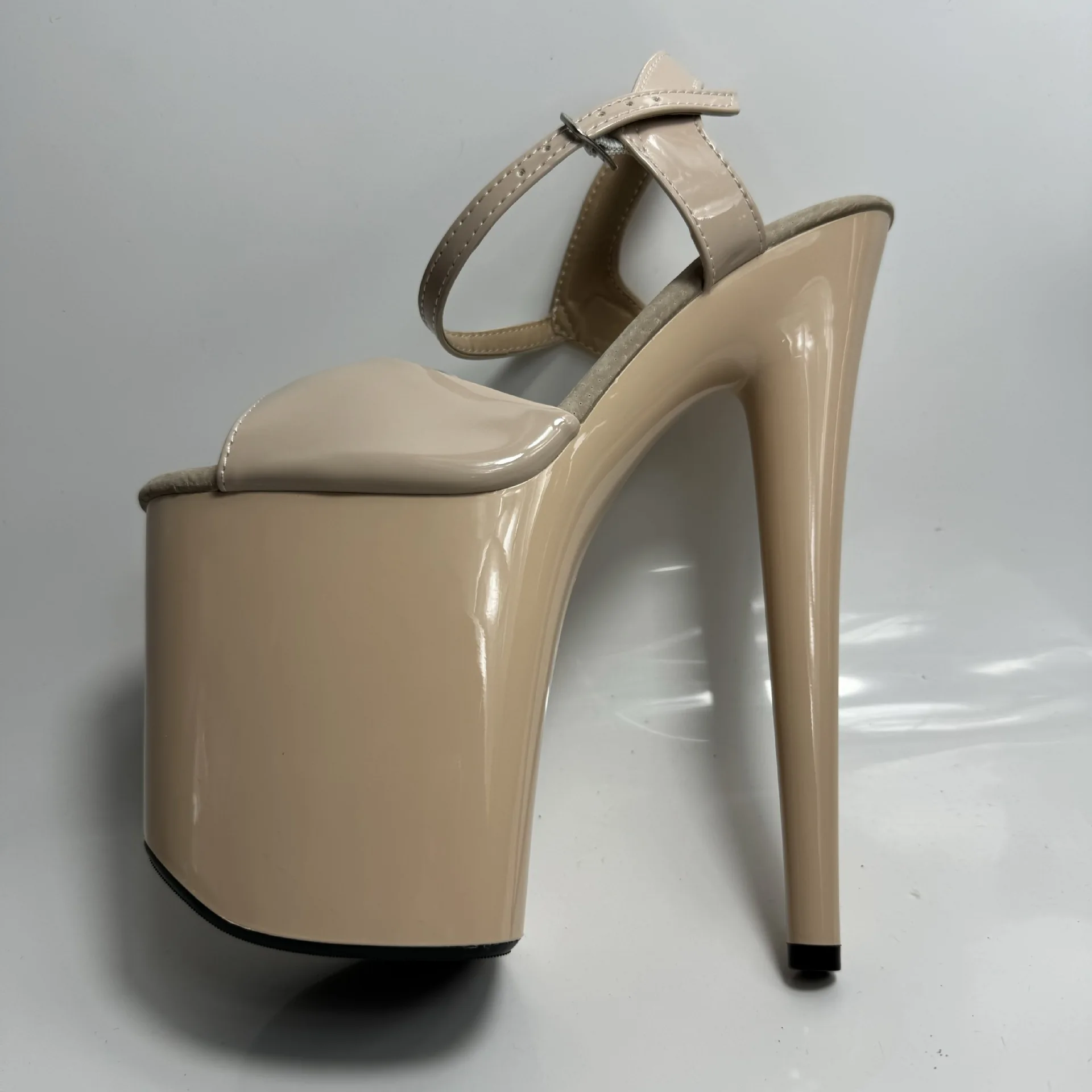 Nightclub Exotic 10Inch 26cm High Heels Strip Pole Dance Shoes Models Sexy Open Toe Gladiator Bride Dress Platform Sandals Women