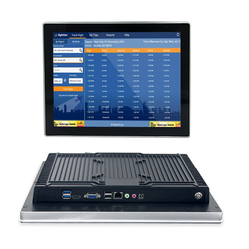 

17 Inch IP65 Industrial Capacitive Touch LCD 1000 Nits Outdoor Wall Mounted Embedded New Product