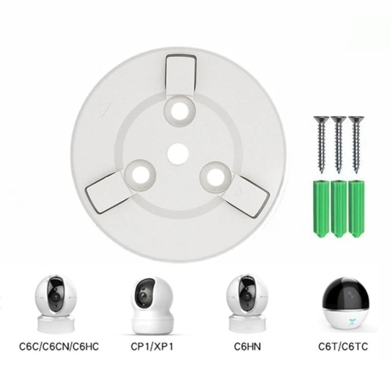 Soporte montaje para cámara, colgante techo, soporte revés para con tornillos, fácil operar, para cámara pared del hogar, puerta y techo