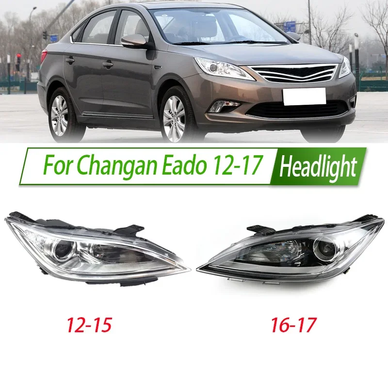 

For Changan Eado 12-17 LED DRL Headlight Assembly OEM Style Front Day Running Light Plug & Play Replacement