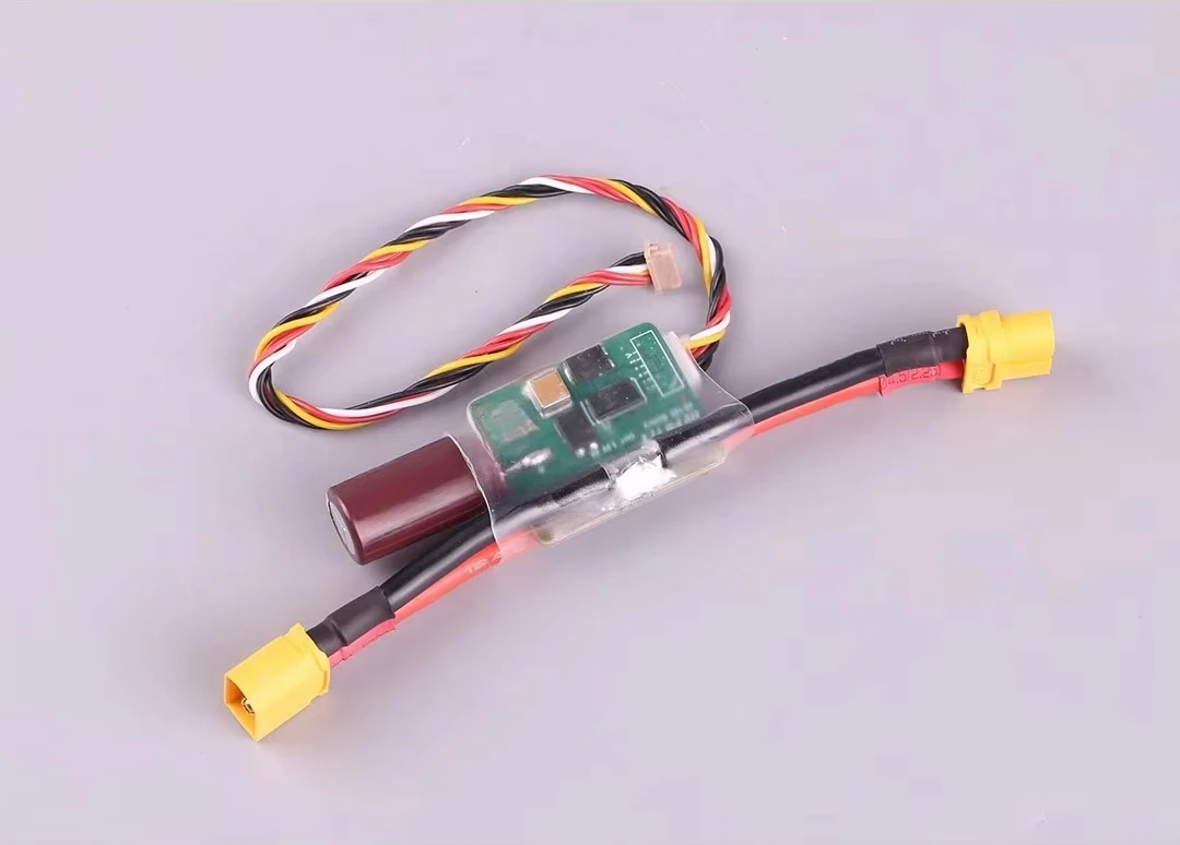 CUAV V5+ HV_PM Power Module 10-60V Input 5V 5A Output Dual IMU Compatible with Pixhawk FMUv5 Autopilot Including Power Cable Set