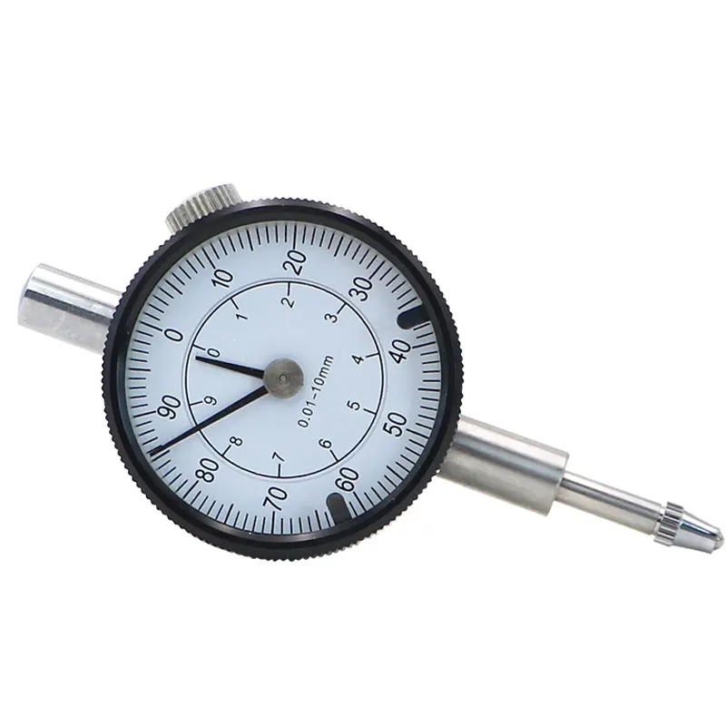 SHANHR MINI Dial Indicator 0-10 mm DIal Indicator Gauge Hard Alloy Probe Measuring Instrument Tool Indicator Gauge