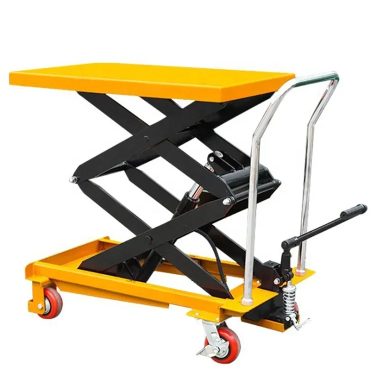 500 Kg PT 500 A Manual Lift Table Hydraulic Scissor Lift Table