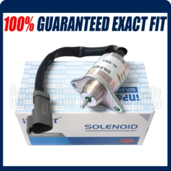 Stop Shut Off Solenoid TK 41-6383 TK 41-4306 For Yanmar Engine Replaces For Thermo King 12V