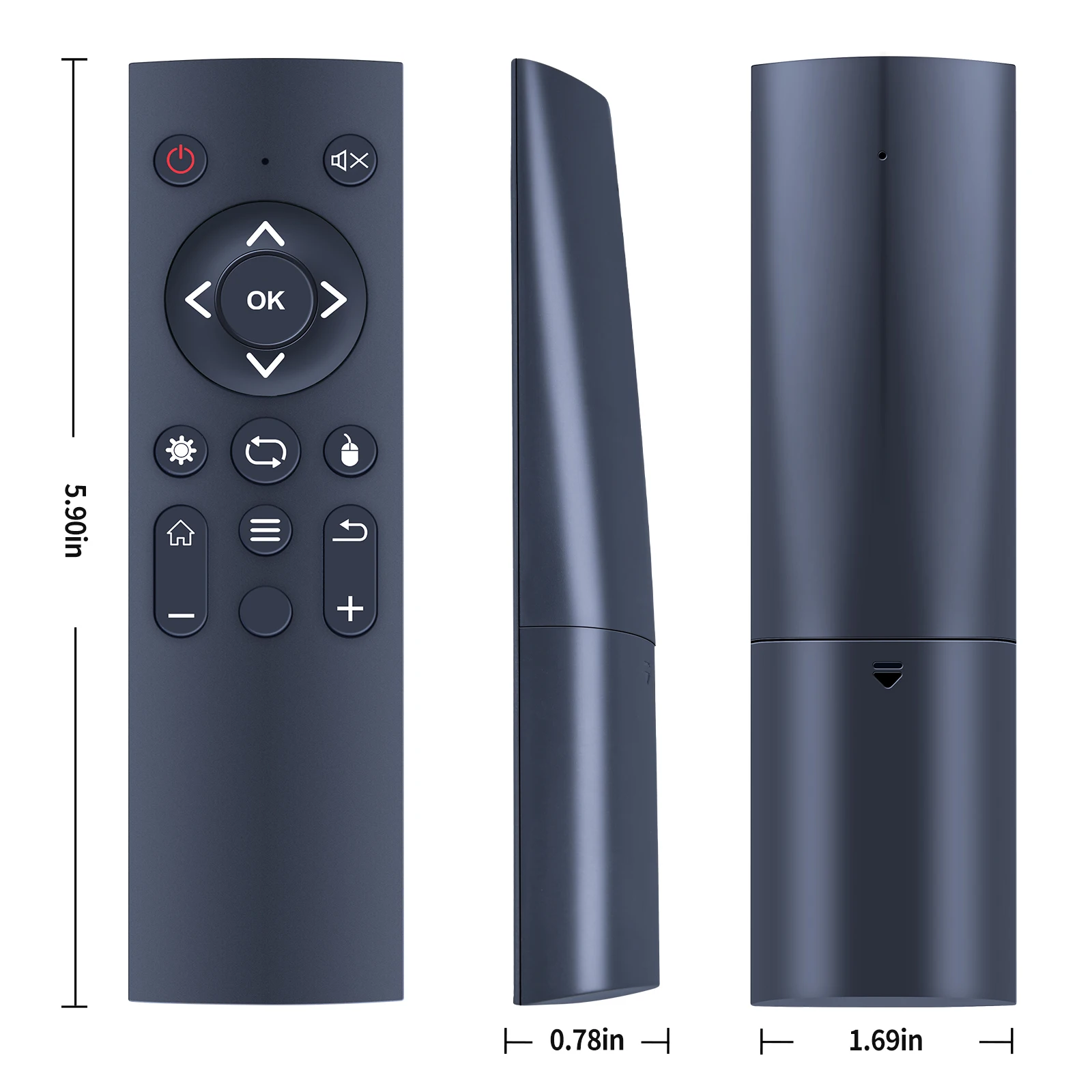 جهاز تحكم عن بعد بديل جديد لمشغل وسائط التلفزيون AGPTEK 4K HDMI