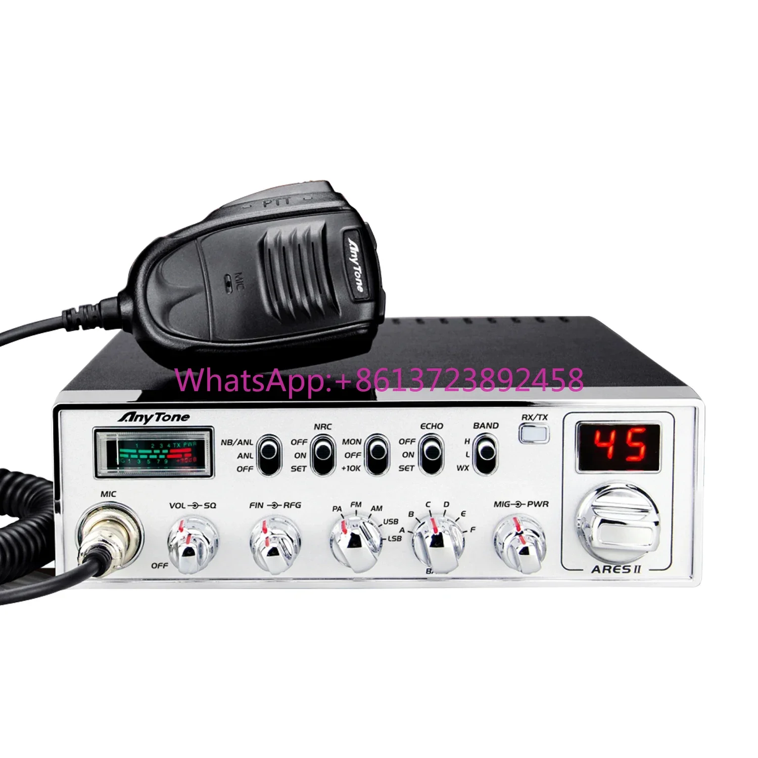 

Walkie Talkie Anytone ARES II AM/FM/SSB 40W VOX10 Meter Radio