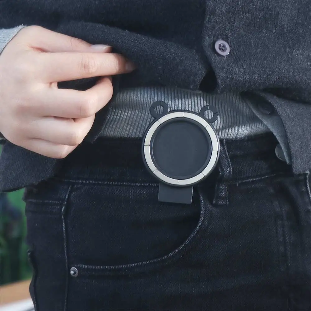 

Free Hands Magnetic Phone Holder Metal Hook Detachable Phone Belt Clip Holder Waist Clip Quick Release Phone Backpack Clip