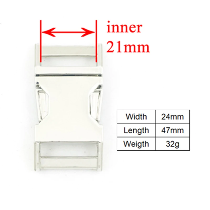 1pc Metal buckles for 15, 20, 25, 30mm DIY sewing accessory buckle,We provide laser engraving service customize LOGO