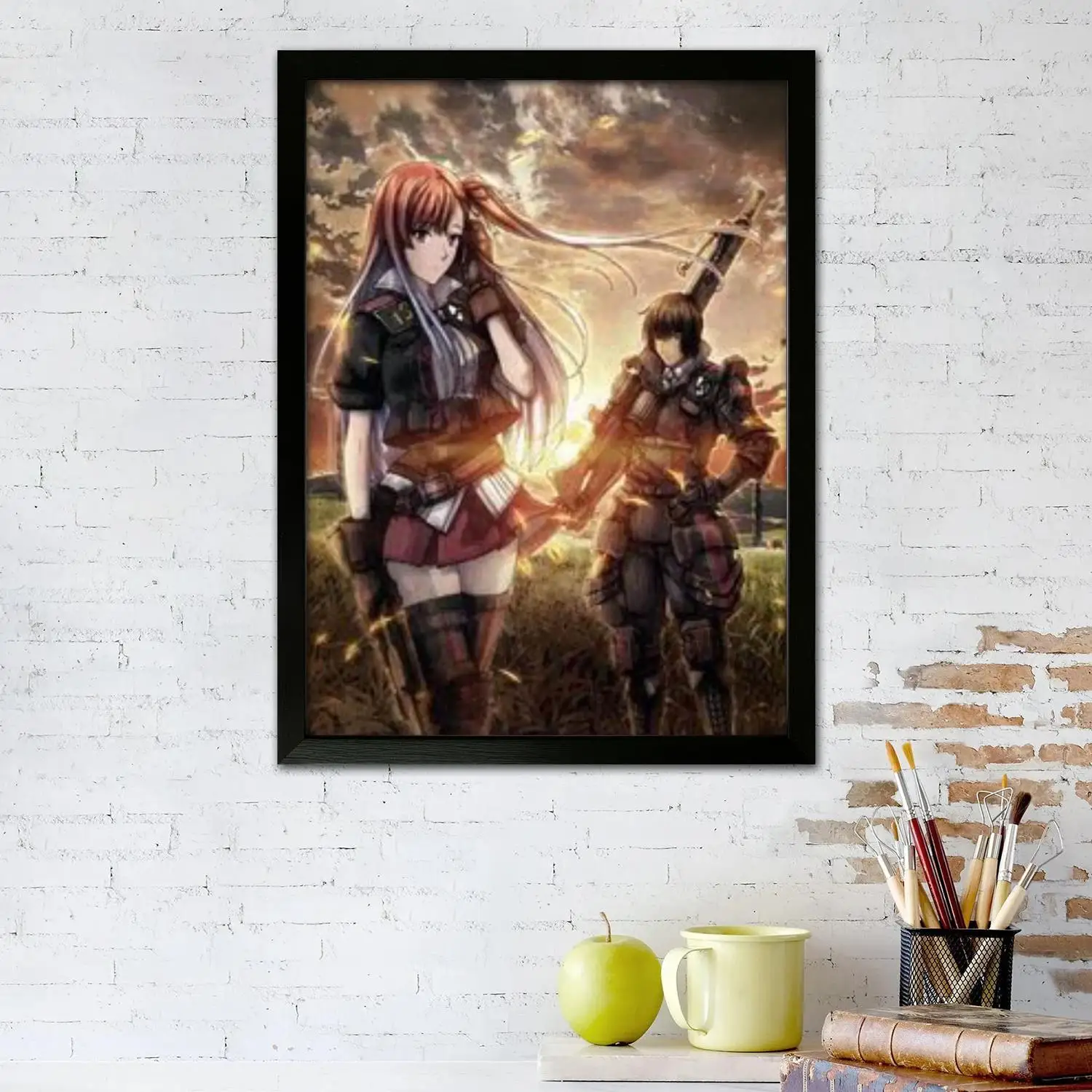 Valkyria Chronicles Video games Canvas Art Poster and Wall Art, Picture Print, Modern Family Bedroom Decor,Decorative painting